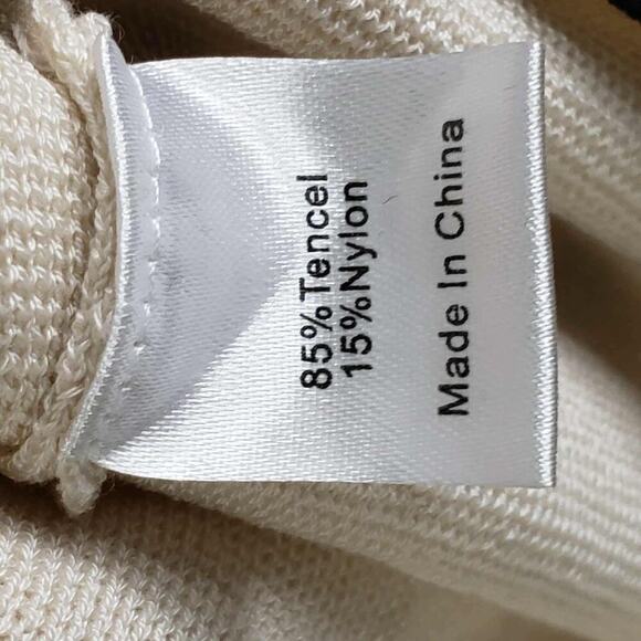 Tuckernuck Shirt Dress Eleonora Parisian Midi Womens XXL Career Preppy Ivory - Picture 8 of 9